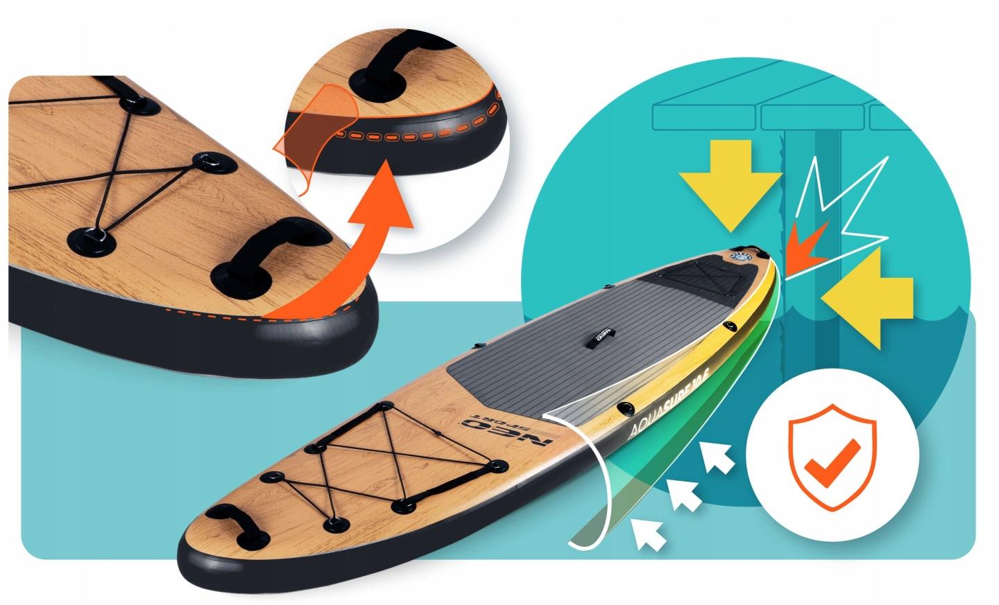 Termékkép 13: Aquasurf SUP deszka 320 x 84 x 15 cm Neo-Sport 170212