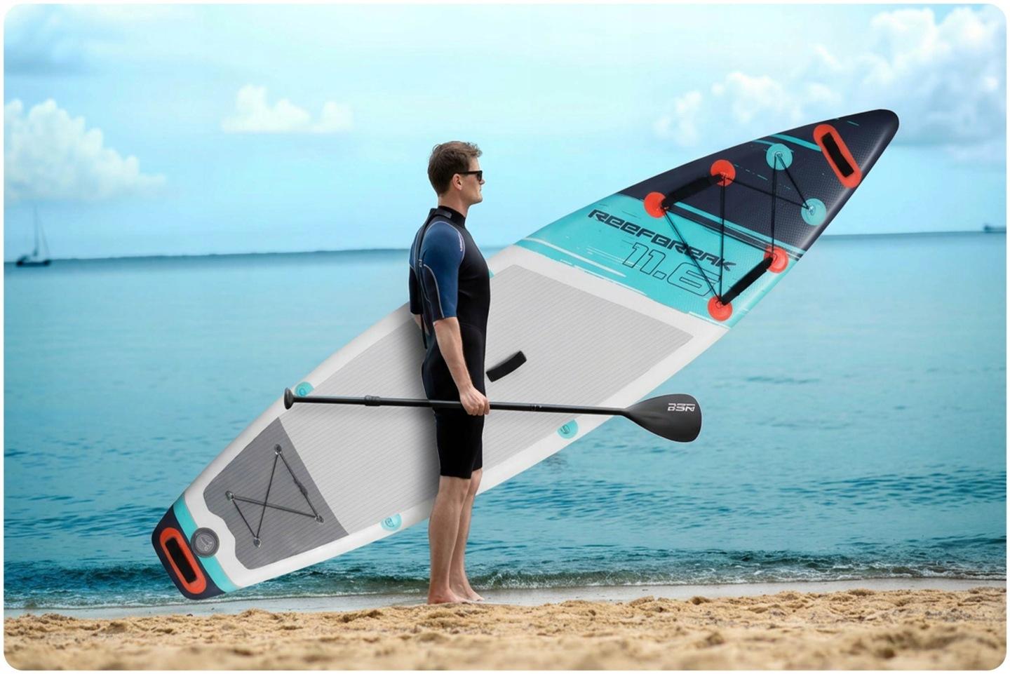 Termékkép 2: Reefbreak SUP deszka 350 x 81 x 15 cm Neo-Sport 170312