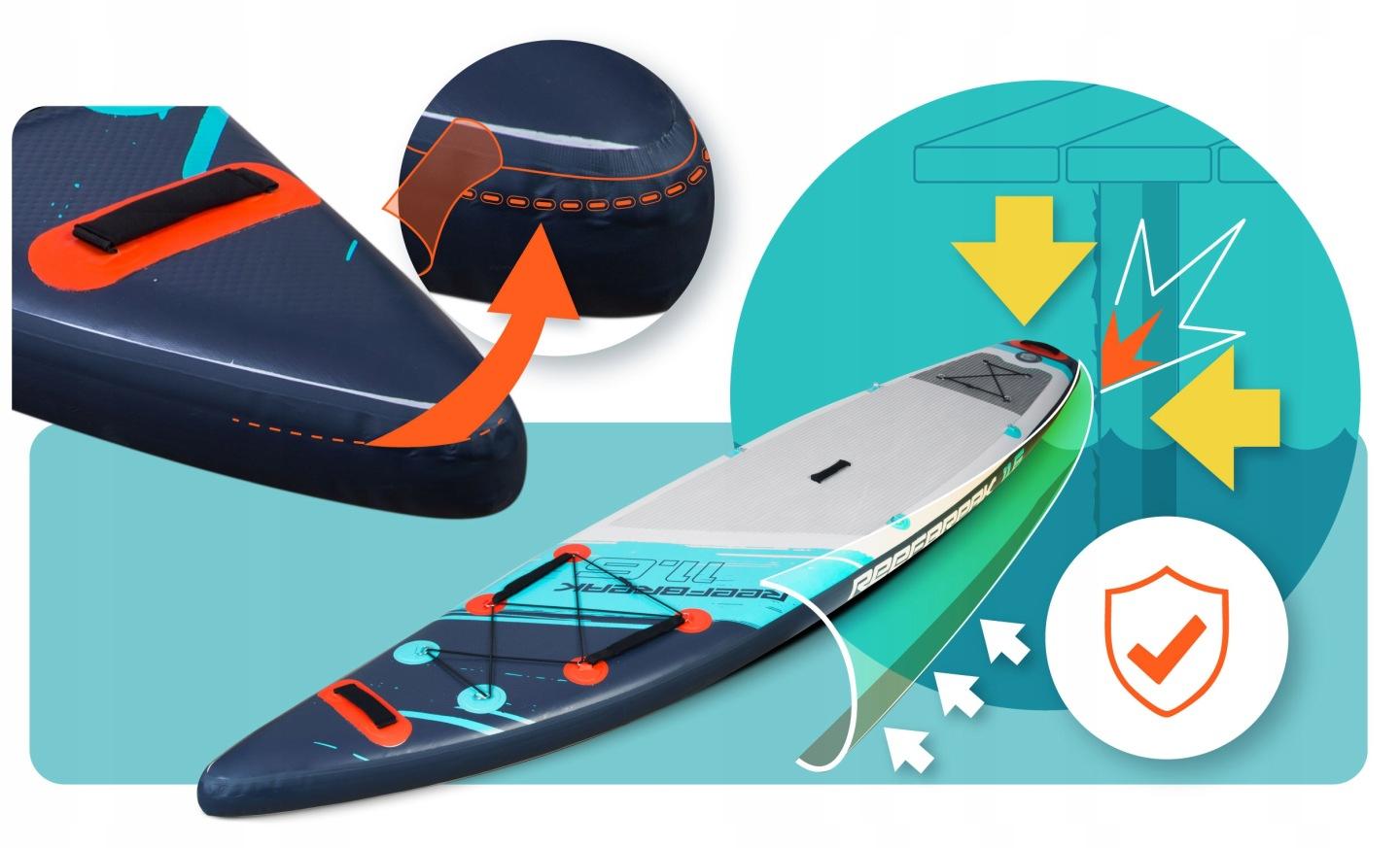 Termékkép 12: Reefbreak SUP deszka 350 x 81 x 15 cm Neo-Sport 170312