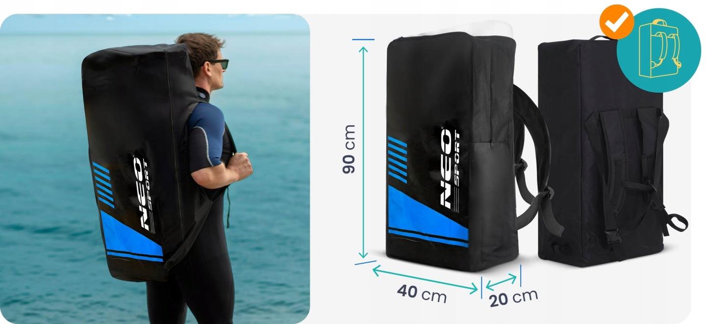 Termékkép 8: Reefbreak SUP deszka 350 x 81 x 15 cm Neo-Sport 170312