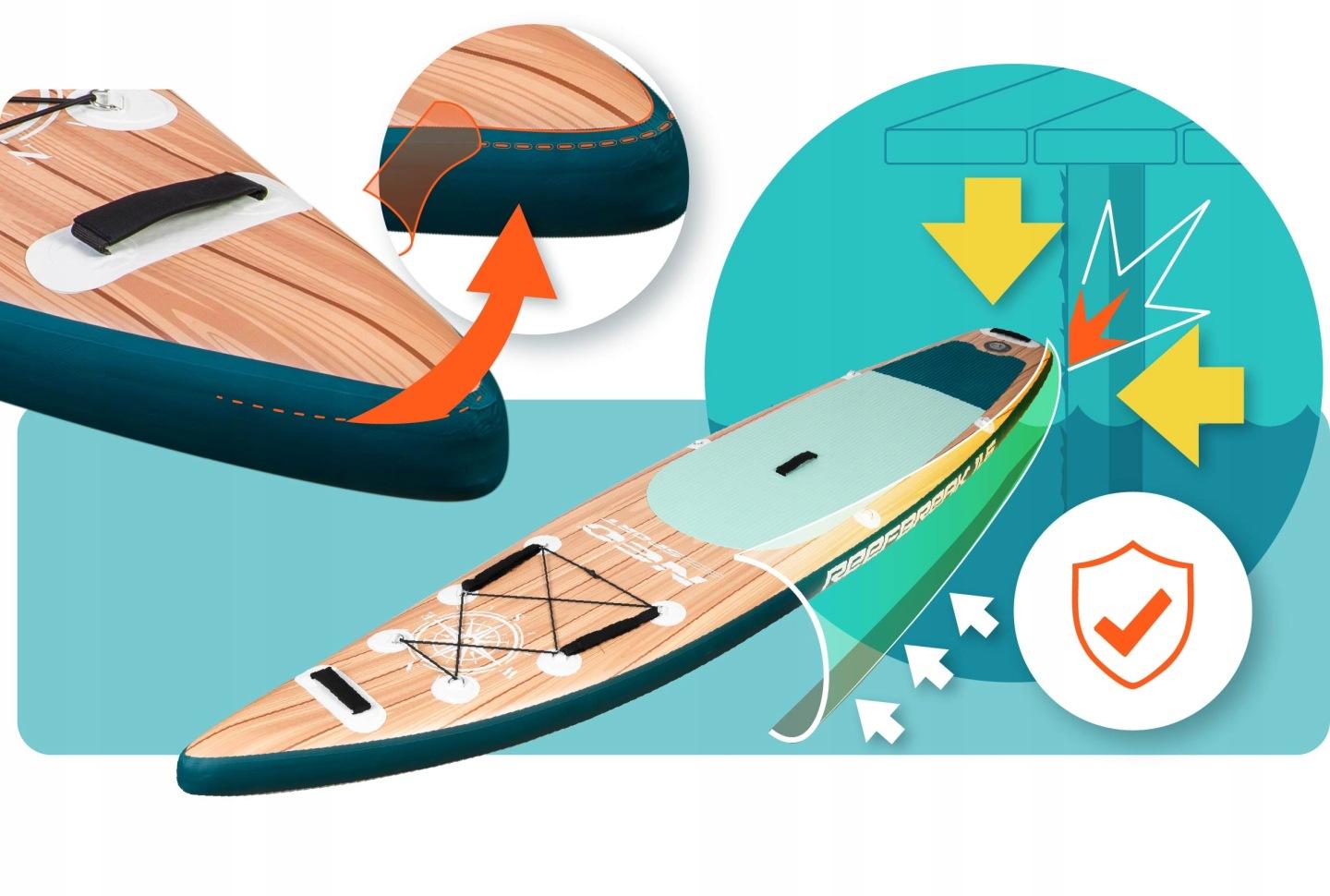 Termékkép 11: Reefbreak SUP deszka 350 x 81 x 15 cm Neo-Sport 170314