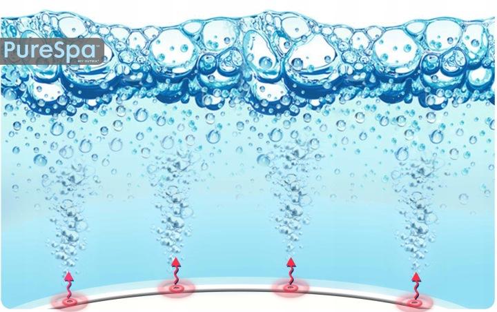 Imagine produs 3: Cadă spa gonflabilă pentru 6 persoane Intex PureSpa 28428NP, 216 × 71 cm, cu hidromasaj J-28428NP
