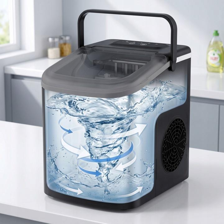 Termékkép 12: Berdsen BD-420 jégkészítő, 1,1 l / 12 kg 24 óra alatt, fekete J-342001