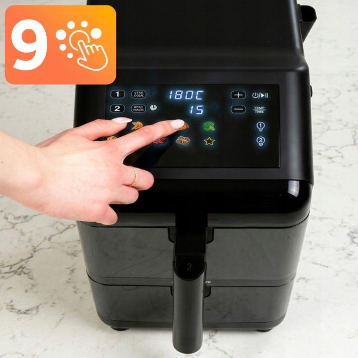 Termékkép 5: Berdsen kétkosaras forrólevegős fritőz 11,6 l 3000 W J-366300
