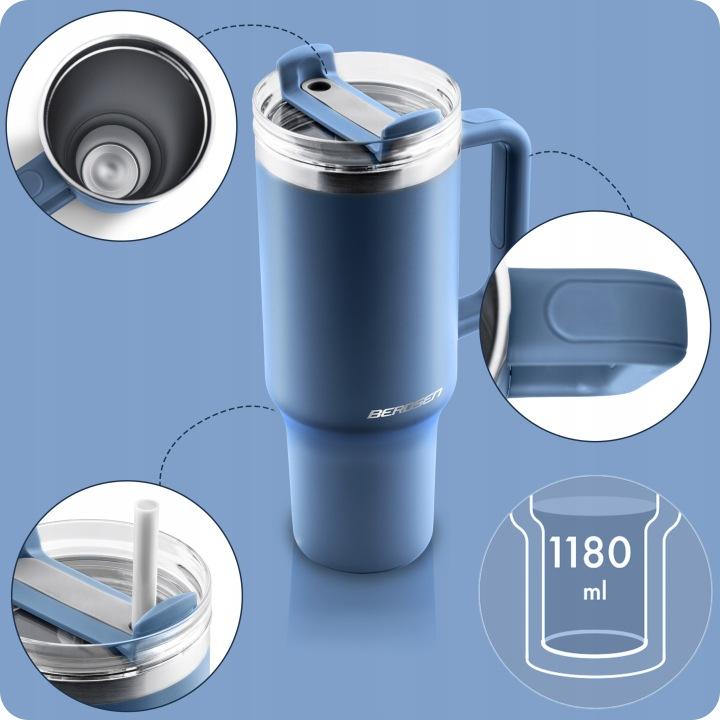 Slika proizvoda 5: Termo šalica sa slamkom 1180 ml J-378801