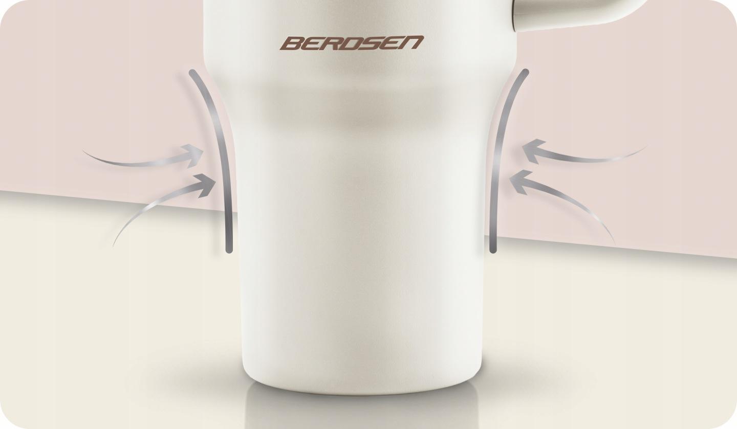 Termékkép 7: Szívószálas termo bögre 1180 ml, krém, J-378804