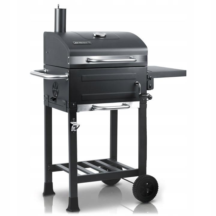 Fedeles, hőmérővel ellátott faszenes kerti grill Berdsen BD-894 J-389400