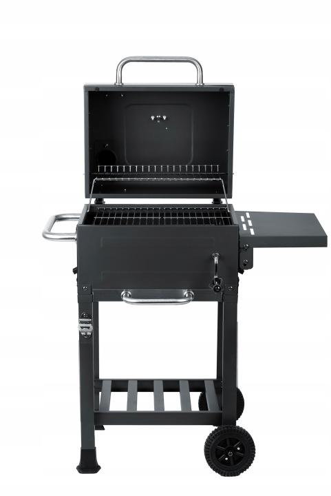 Termékkép 2: Fedeles, hőmérővel ellátott faszenes kerti grill Berdsen BD-894 J-389400