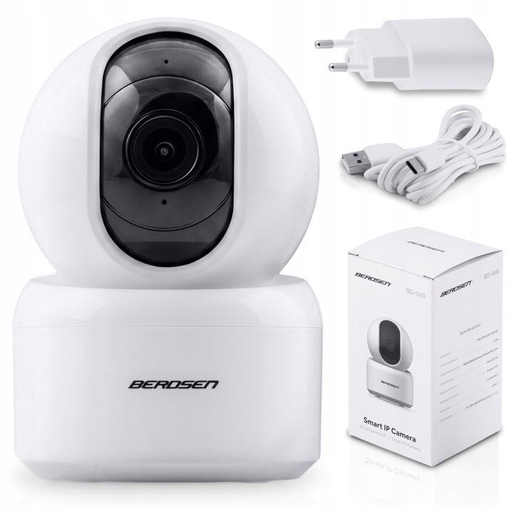 Rotirajuća Wi‑Fi IP kamera za unutarnju upotrebu 3 Mpx Berdsen BD-940 J-394000
