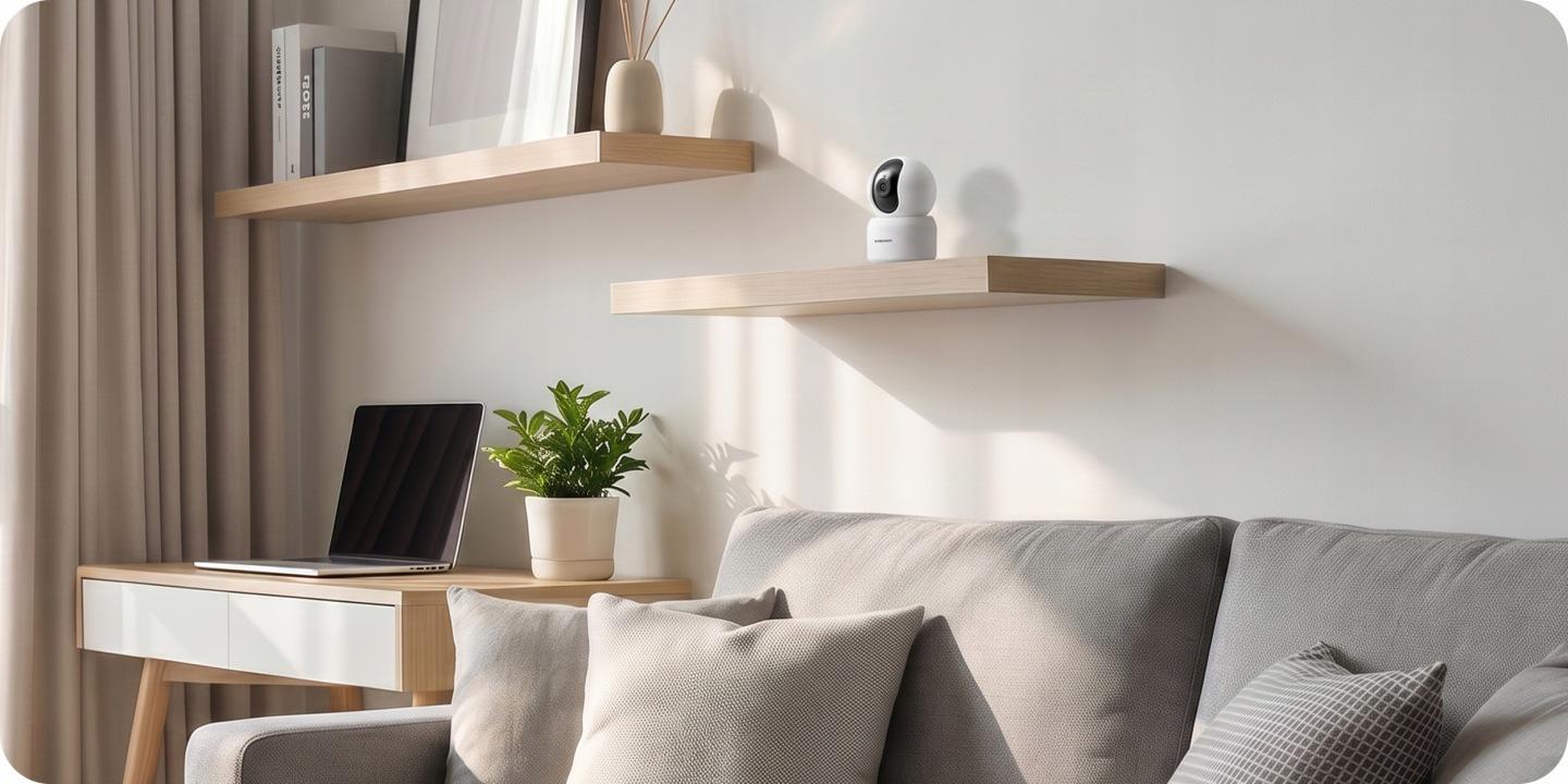 Slika proizvoda 11: Rotirajuća Wi‑Fi IP kamera za unutarnju upotrebu 3 Mpx Berdsen BD-940 J-394000
