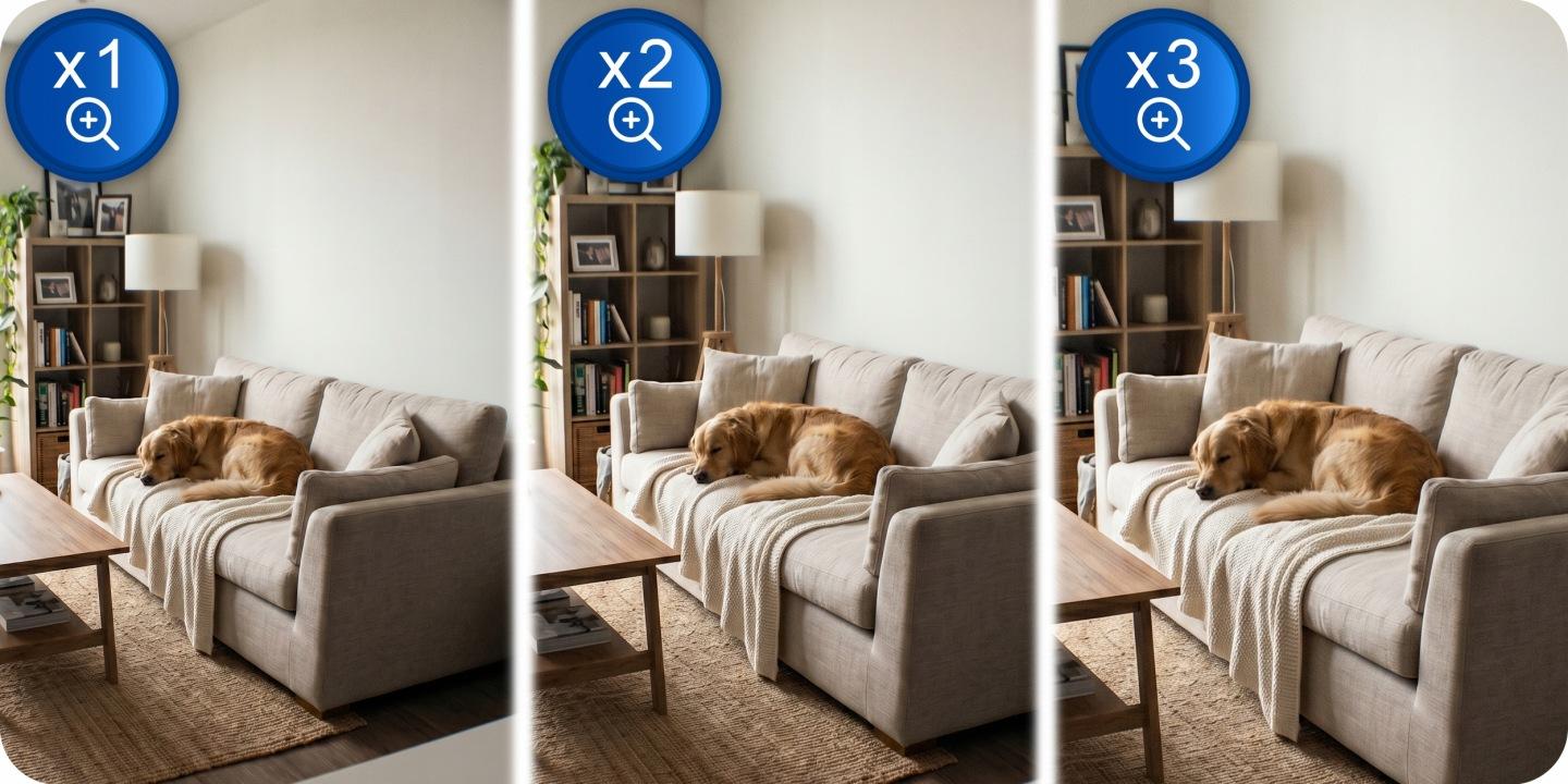 Slika proizvoda 9: Rotirajuća Wi‑Fi IP kamera za unutarnju upotrebu 3 Mpx Berdsen BD-940 J-394000