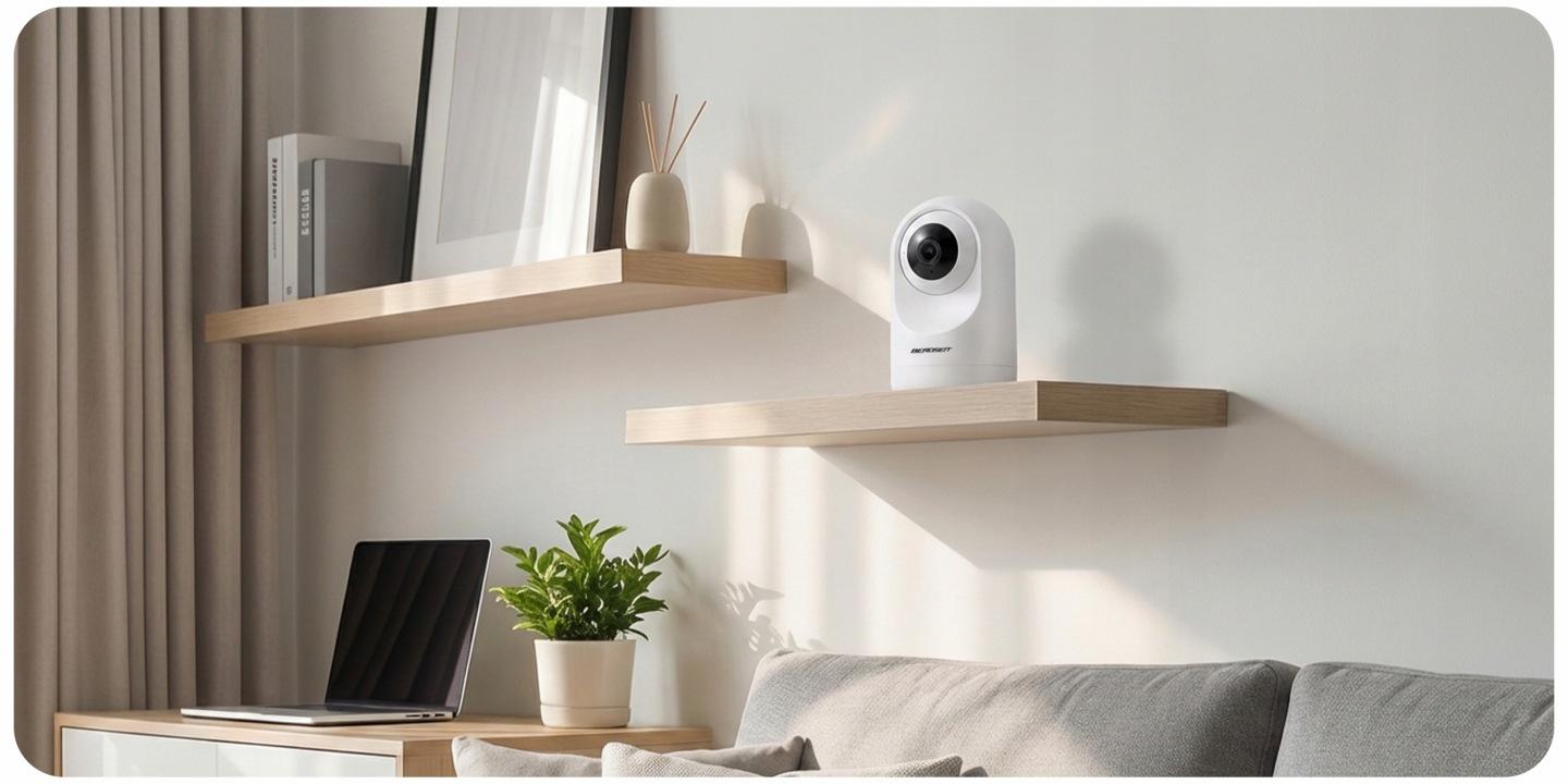 Termékkép 11: Forgatható beltéri Wi-Fi IP kamera 5 Mpx Berdsen BD-941 J-394100