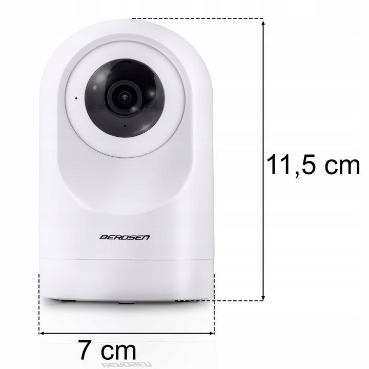 Termékkép 10: Forgatható beltéri Wi-Fi IP kamera 5 Mpx Berdsen BD-941 J-394100
