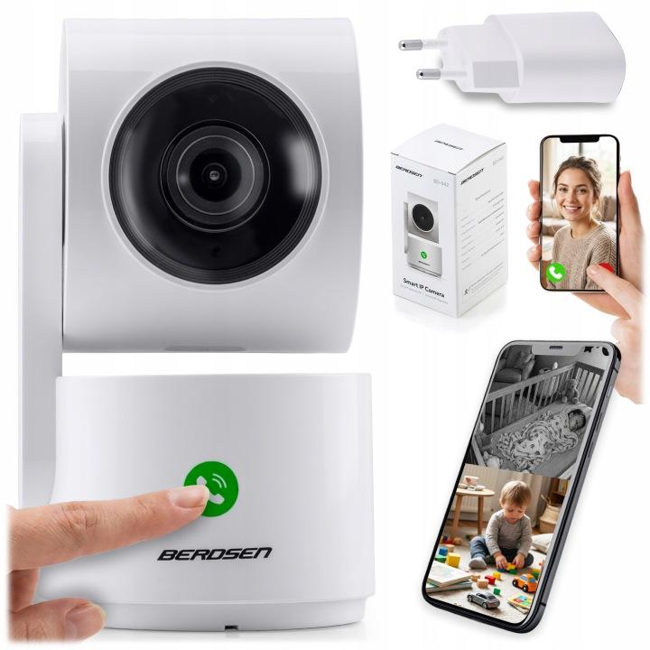 Forgatható Wi-Fi IP kamera 3 Mpx beltérre, Berdsen BD-942 J-394200