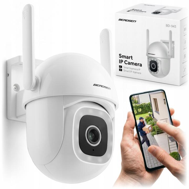 Vanjska rotacijska Wi-Fi IP kamera 5 Mpx Berdsen BD-943 J-394300