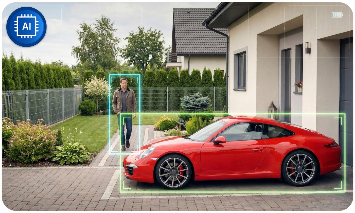 Slika proizvoda 7: Vanjska rotacijska Wi-Fi IP kamera 5 Mpx Berdsen BD-943 J-394300