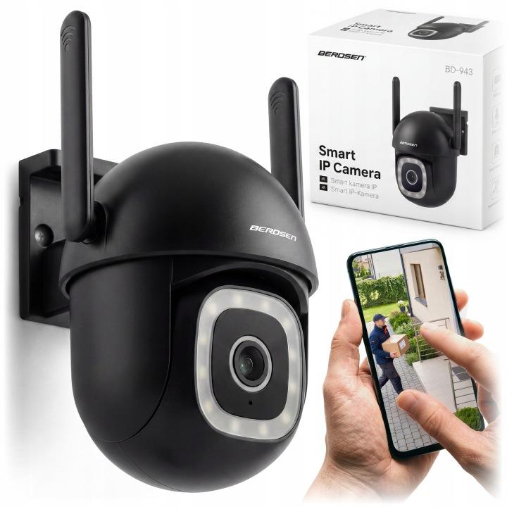 Vanjska rotirajuća Wi-Fi IP kamera Berdsen BD-943 5 Mpx J-394301