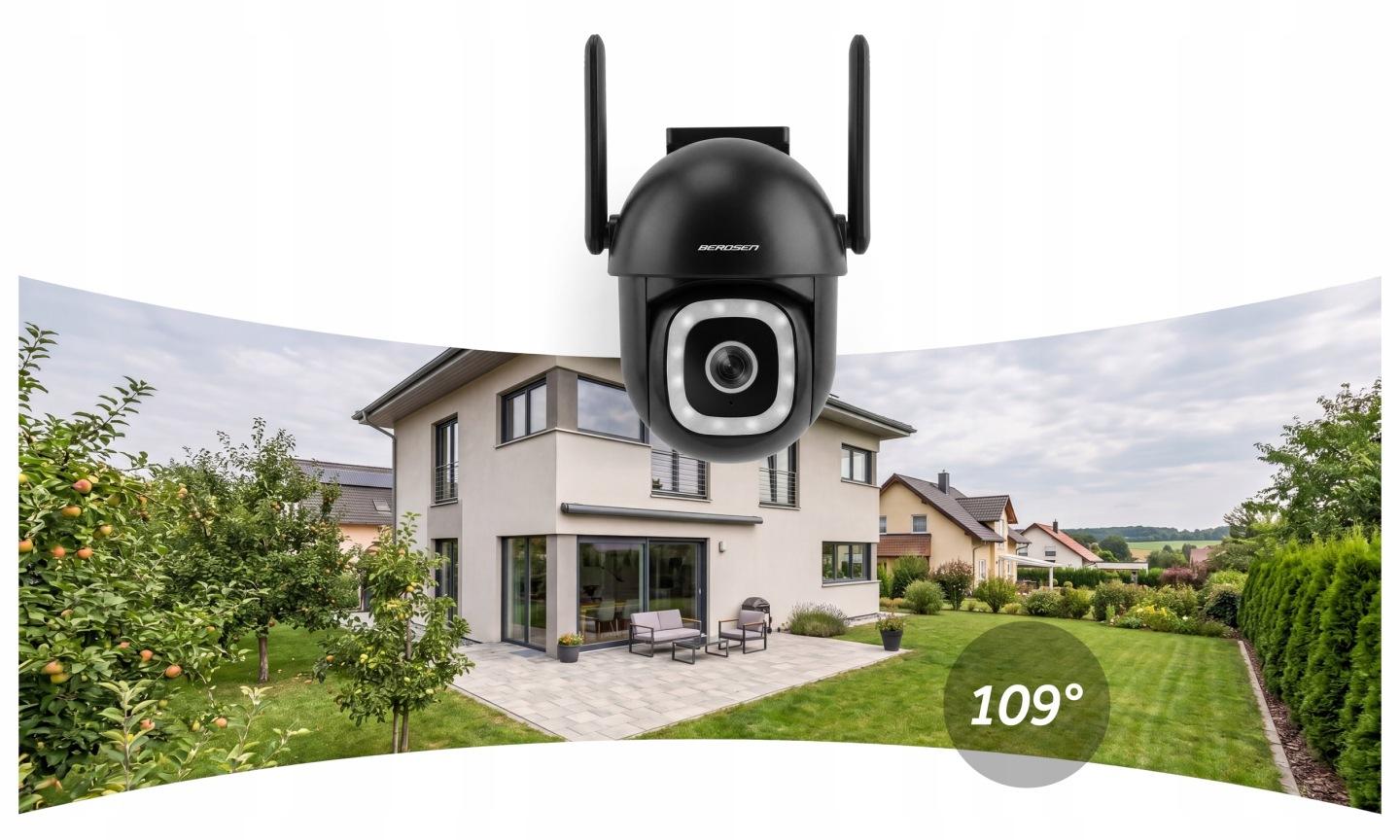 Slika proizvoda 9: Vanjska rotirajuća Wi-Fi IP kamera Berdsen BD-943 5 Mpx J-394301