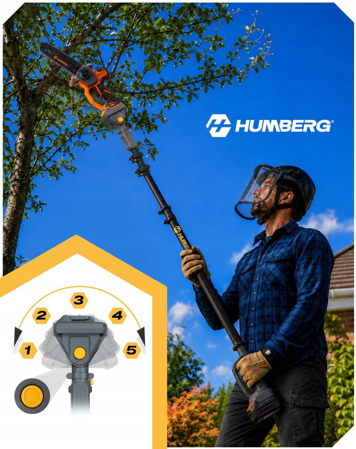 Slika proizvoda 9: Teleskopska produžna drška Humberg HM-422 160-250 cm J-542200