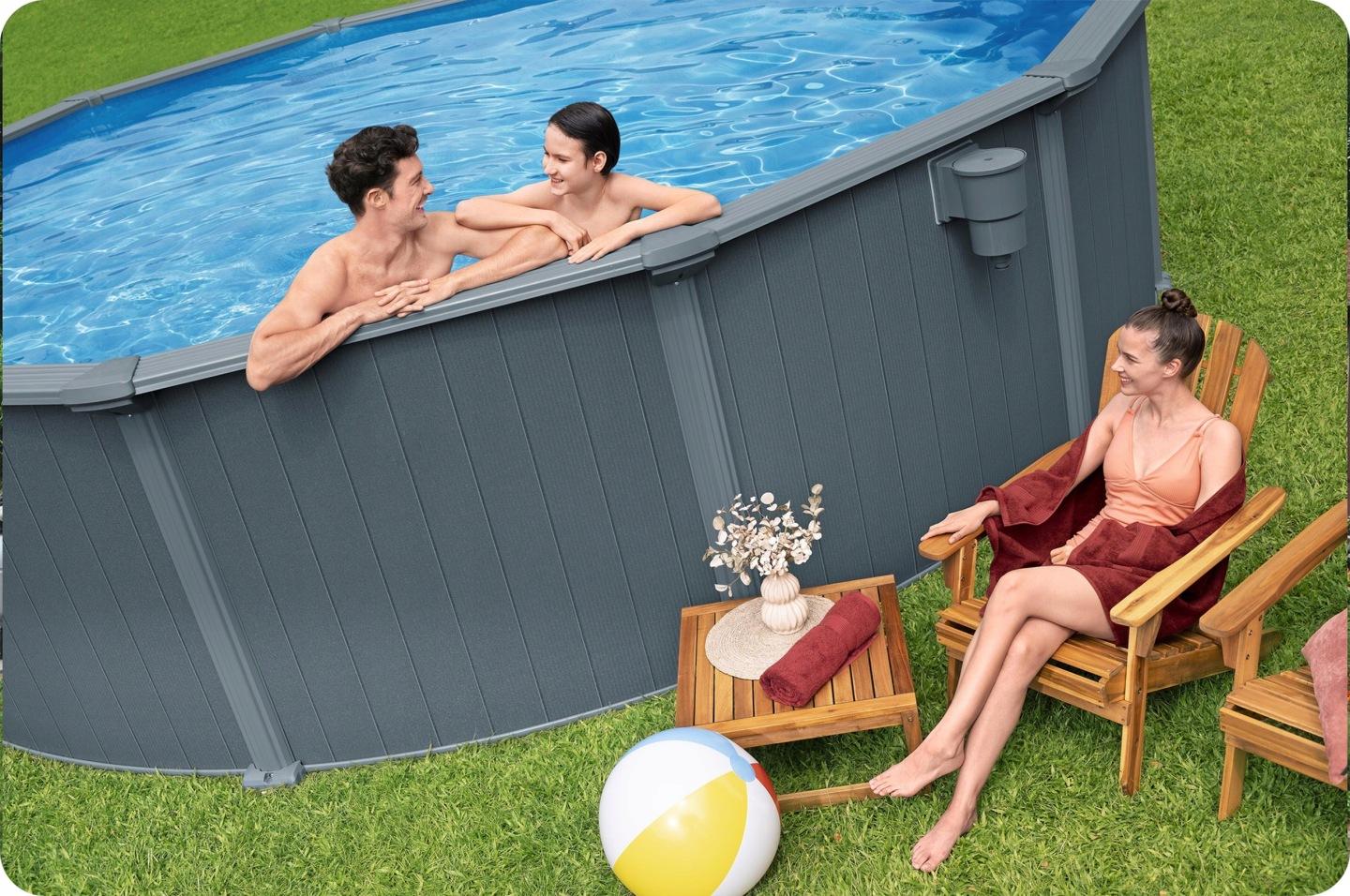 Slika izdelka 5: Celoleten panelni vrtni bazen 549 x 132 cm 13 v 1 Bestway 561CS