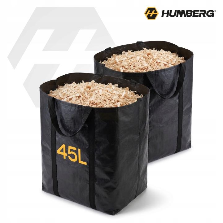 Imagine produs 10: Triturator electric de crengi Humberg HM-650 2500 W, 44 mm, 2 x sac de colectare 45 l J-565000