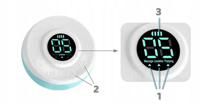Termékkép 13: Kétfázisú elektromos mellszívó Berdsen BL-901