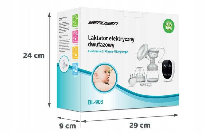 Termékkép 17: Berdsen 5903 elektromos kétfázisú mellszívó