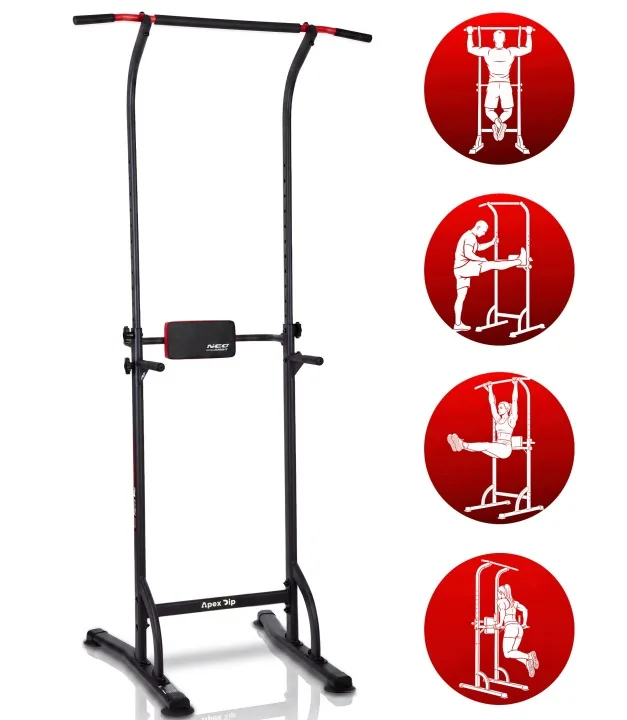 Slika proizvoda 5: Samostojeća šipka za zgibove, stabilna, nosivost 100 kg Neo-Sport 130300