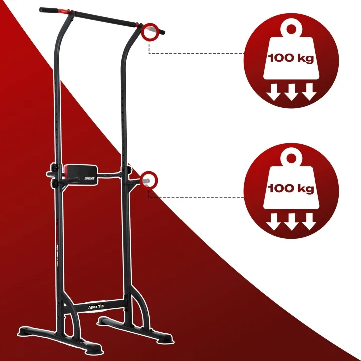 Slika proizvoda 7: Samostojeća šipka za zgibove, stabilna, nosivost 100 kg Neo-Sport 130300
