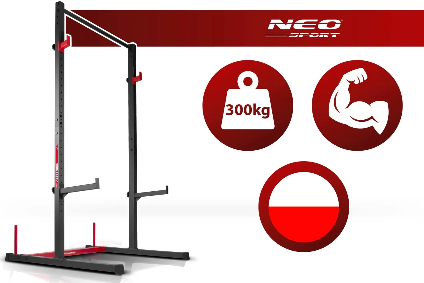 Stacionarni stalak za šipku Neo-Sport Apex Frame 130400