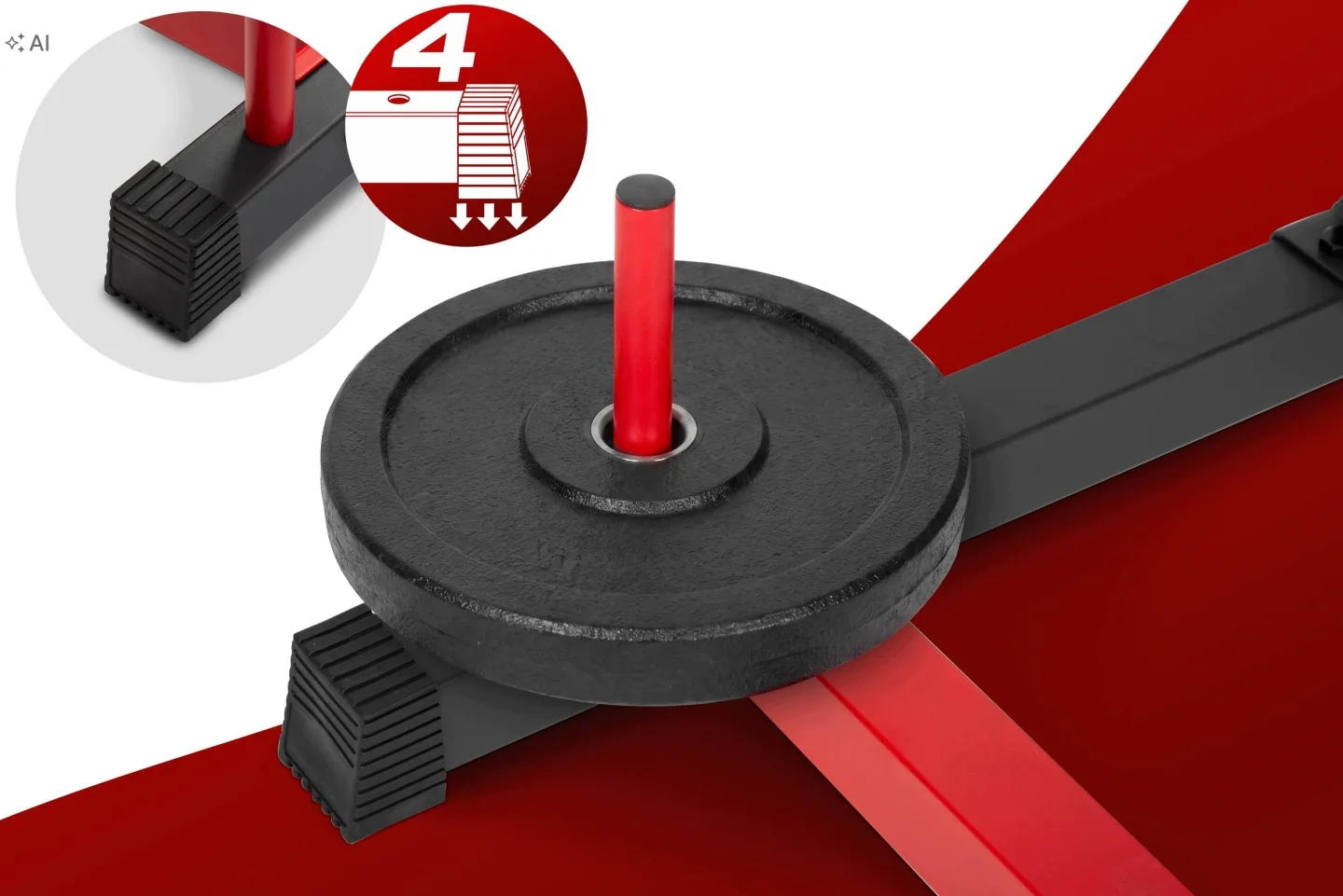 Slika proizvoda 11: Stacionarni stalak za šipku Neo-Sport Apex Frame 130400