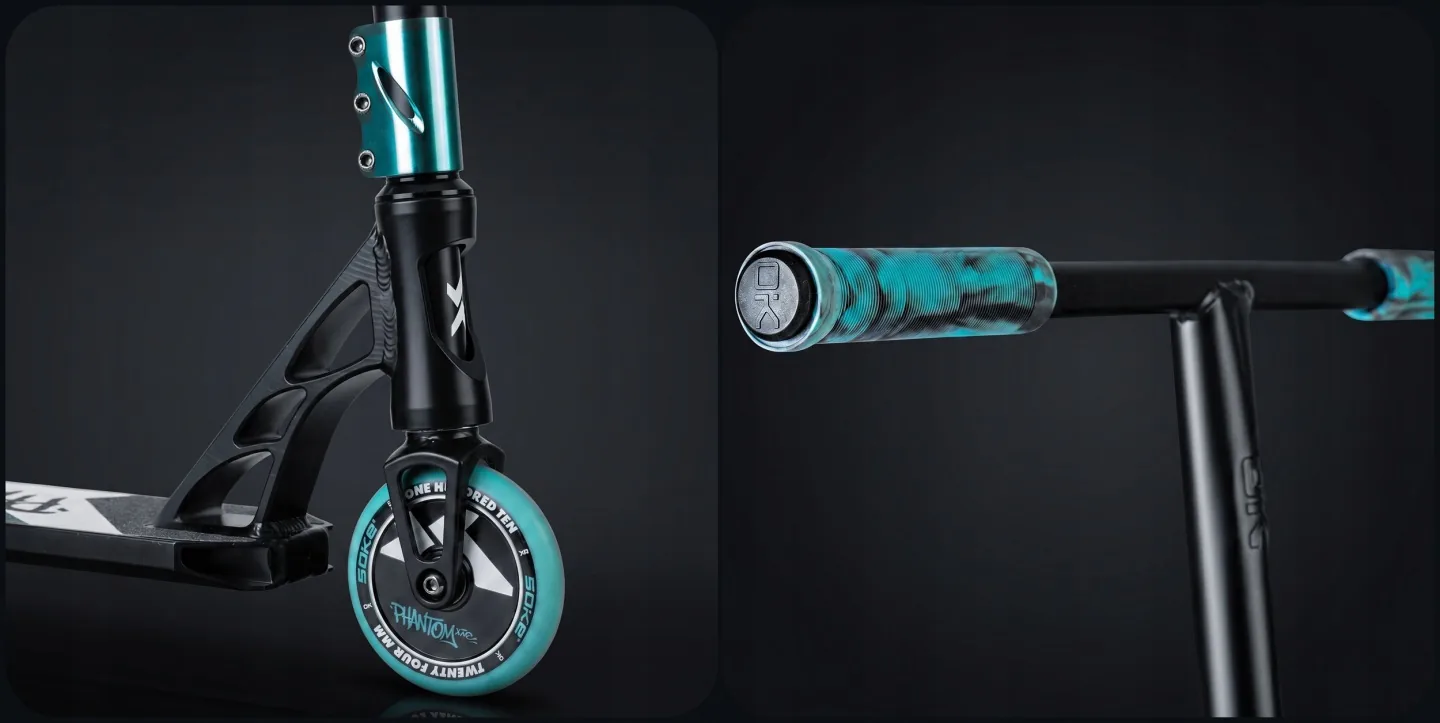 Termékkép 12: SOKE XTR freestyle roller fekete-türkiz