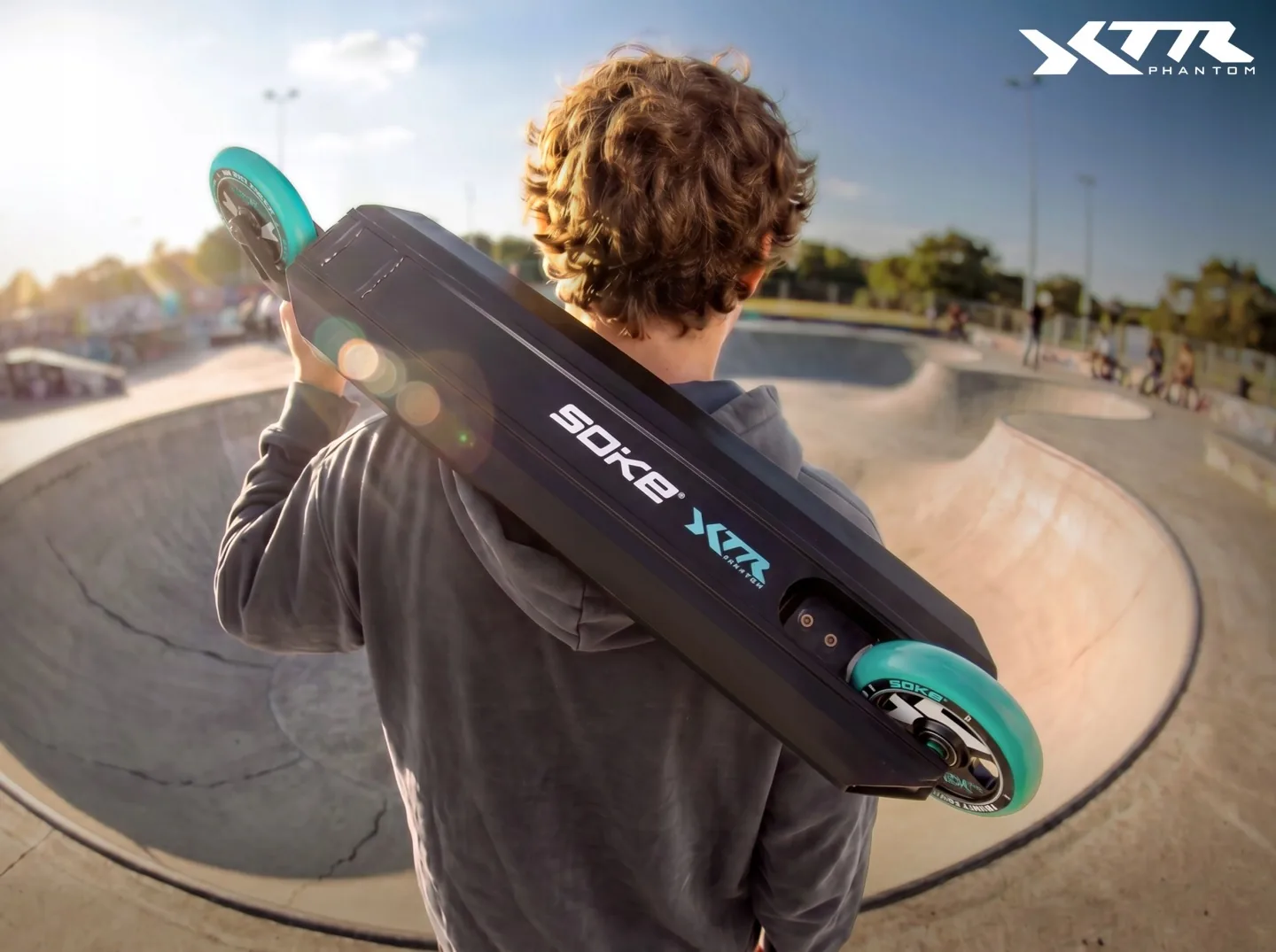 Termékkép 6: SOKE XTR freestyle roller fekete-türkiz