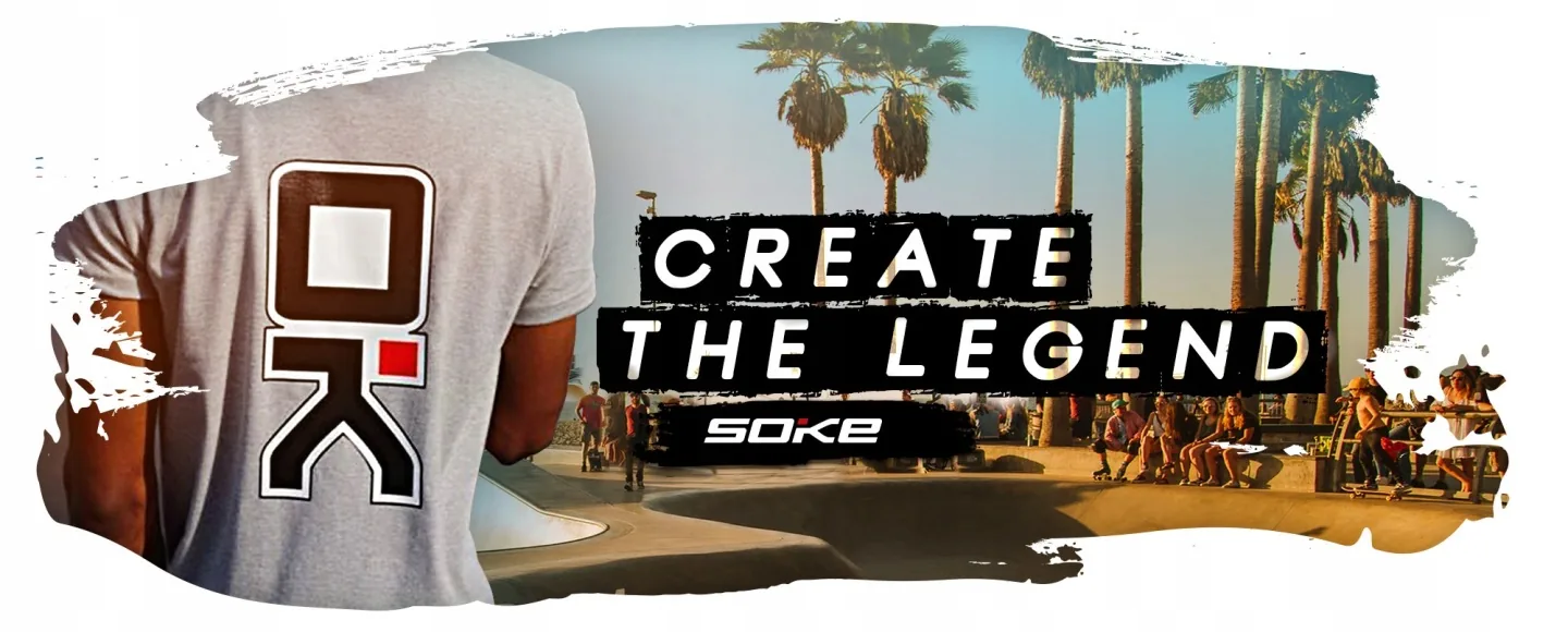 Termékkép 24: SOKE XTR freestyle roller fekete-türkiz