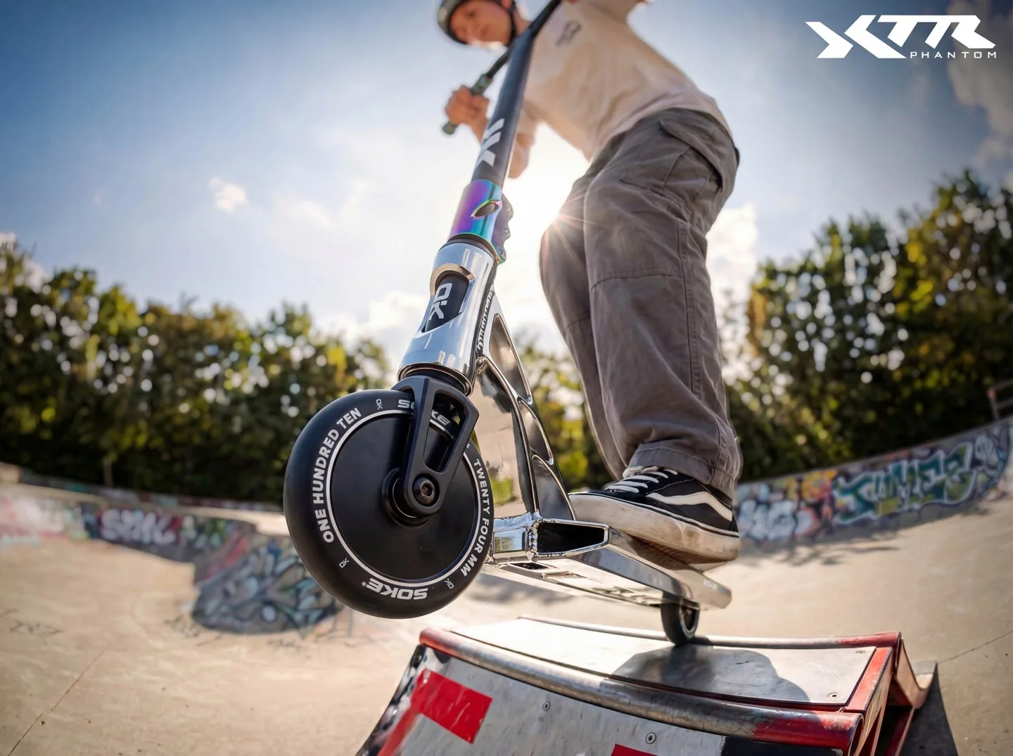 Termékkép 4: SOKE XTR freestyle roller ezüst-fekete