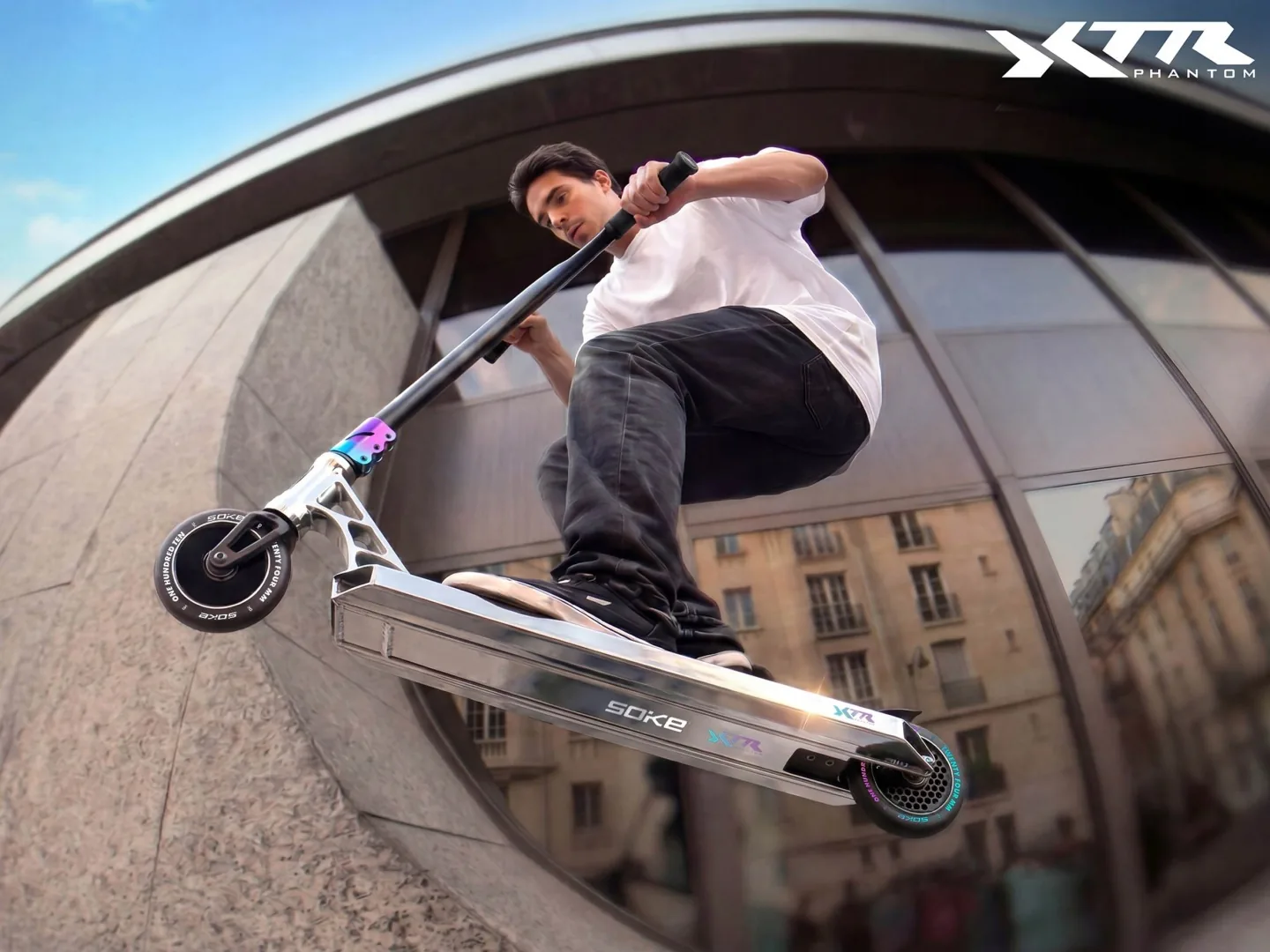 Termékkép 7: SOKE XTR freestyle roller ezüst-fekete