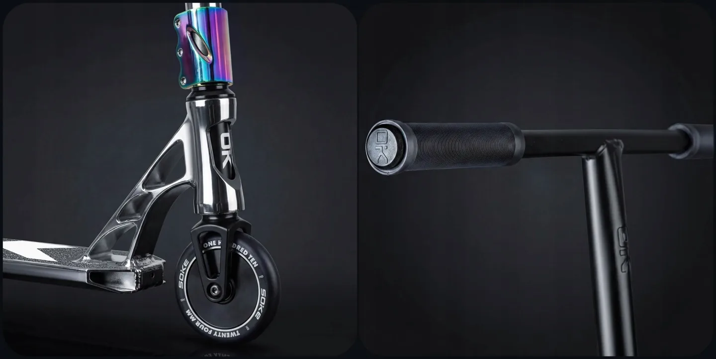 Termékkép 12: SOKE XTR freestyle roller ezüst-fekete