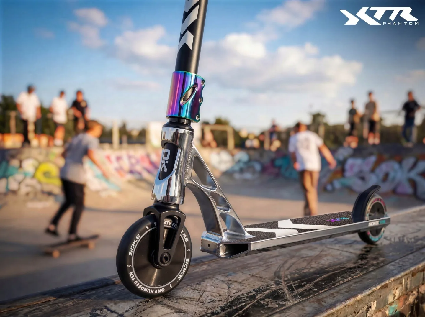 Termékkép 9: SOKE XTR freestyle roller ezüst-fekete