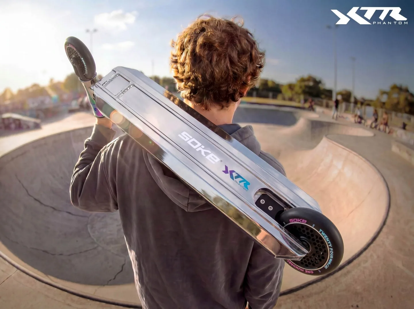 Termékkép 6: SOKE XTR freestyle roller ezüst-fekete