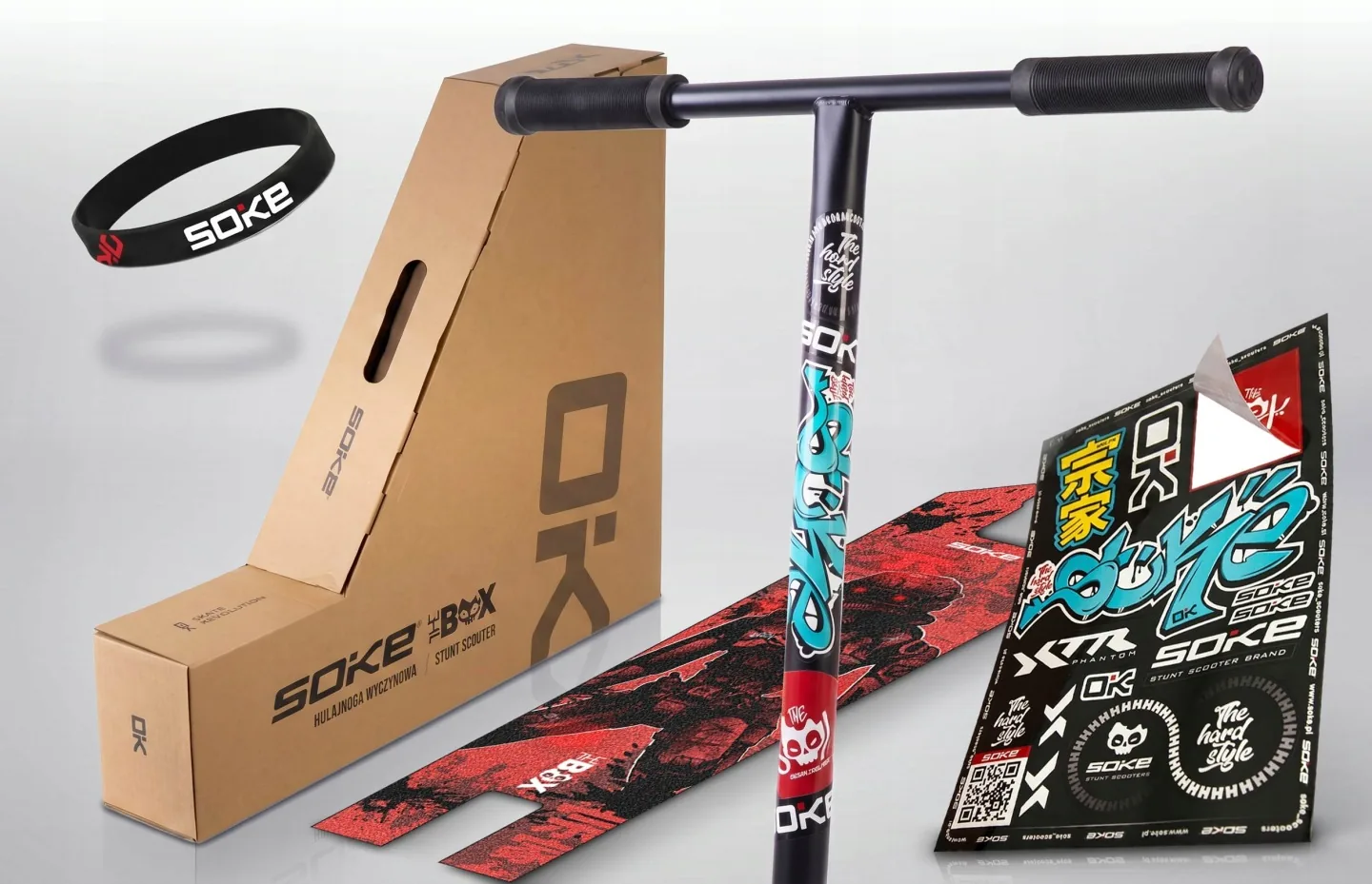 Termékkép 14: SOKE BOX fekete trükkroller