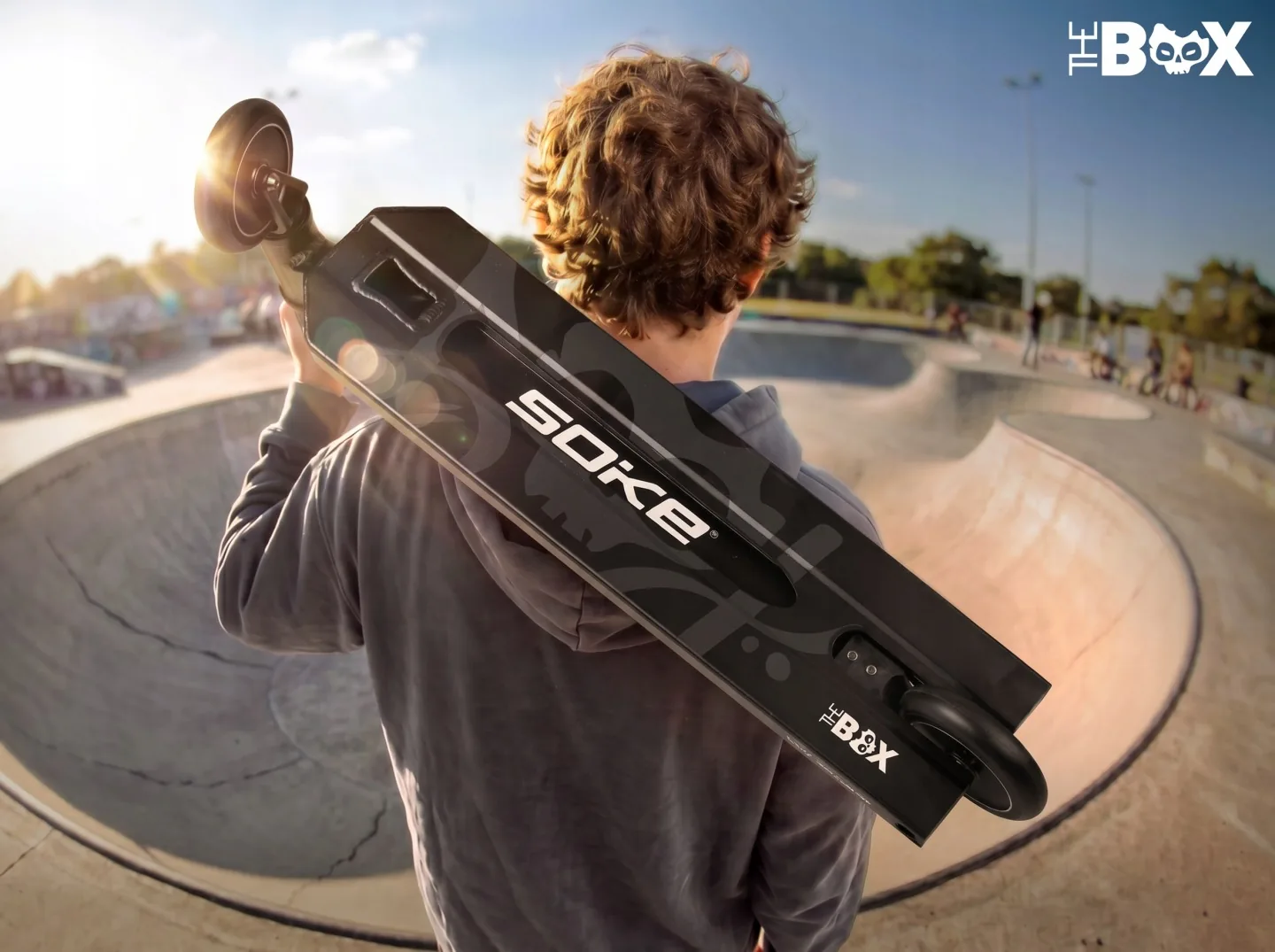 Termékkép 5: SOKE BOX fekete freestyle roller