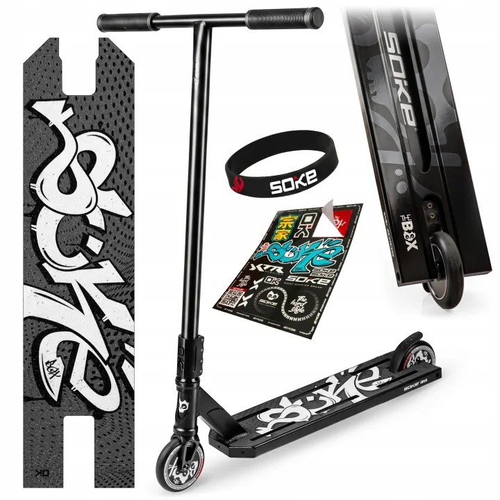 Termékkép 2: SOKE BOX fekete freestyle roller