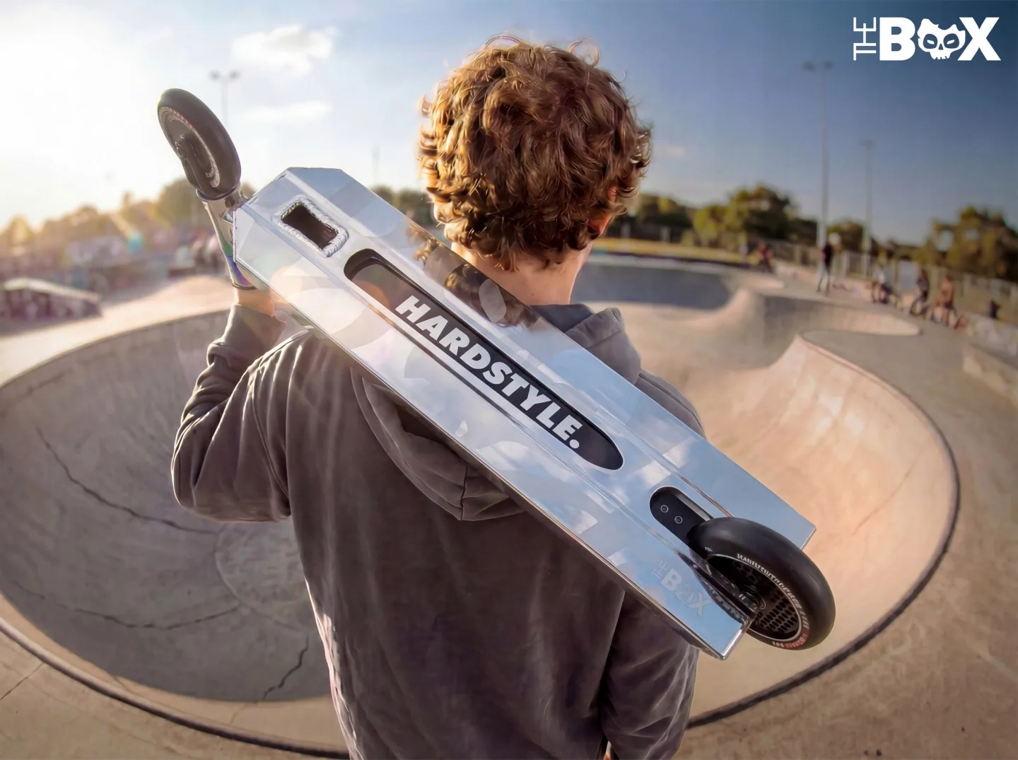 Termékkép 6: SOKE BOX freestyle roller, ezüst-fekete