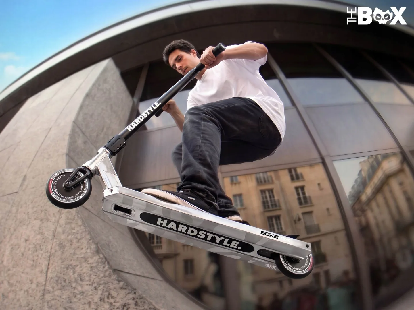 Termékkép 8: SOKE BOX freestyle roller, ezüst-fekete