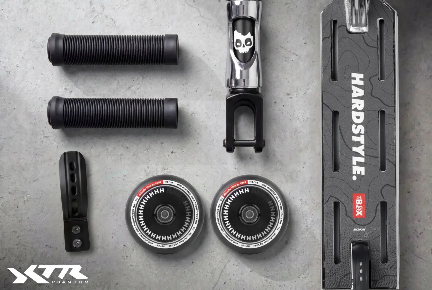 Termékkép 18: SOKE BOX freestyle roller, ezüst-fekete