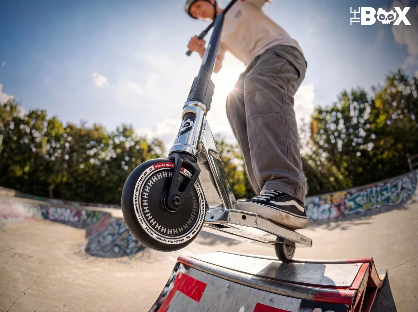Termékkép 4: SOKE BOX freestyle roller, ezüst-fekete