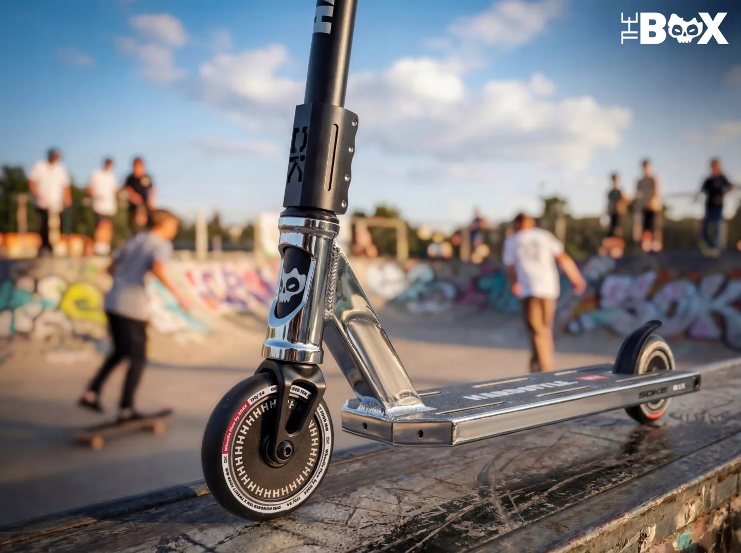 Termékkép 10: SOKE BOX freestyle roller, ezüst-fekete