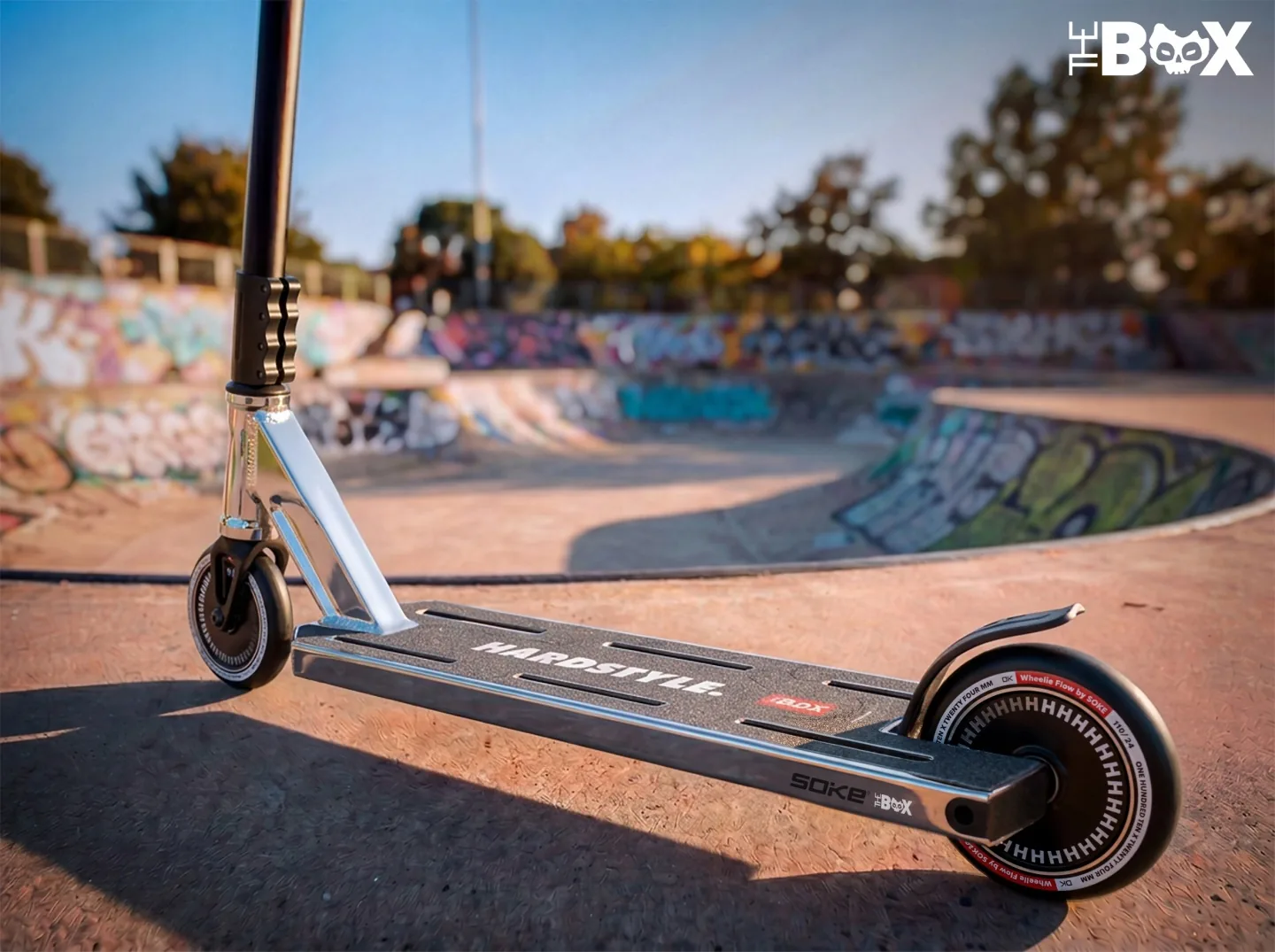 Termékkép 11: SOKE BOX freestyle roller, ezüst-fekete