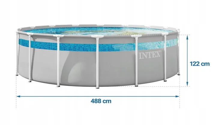 Slika proizvoda 8: Nadzemni bazen sa stijenkom 488 x 122 cm 11u1 INTEX 26730ND