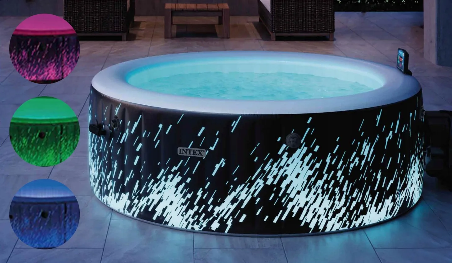 Napuhujući SPA s hidromasažom za 4 osobe INTEX 28494